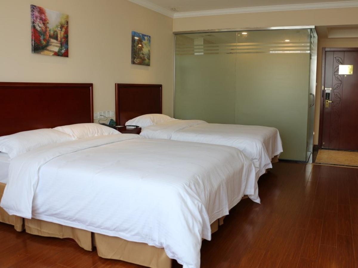 Greentree Inn Anhui Xuancheng Jixi Guangming Palace Business Hotel Esterno foto