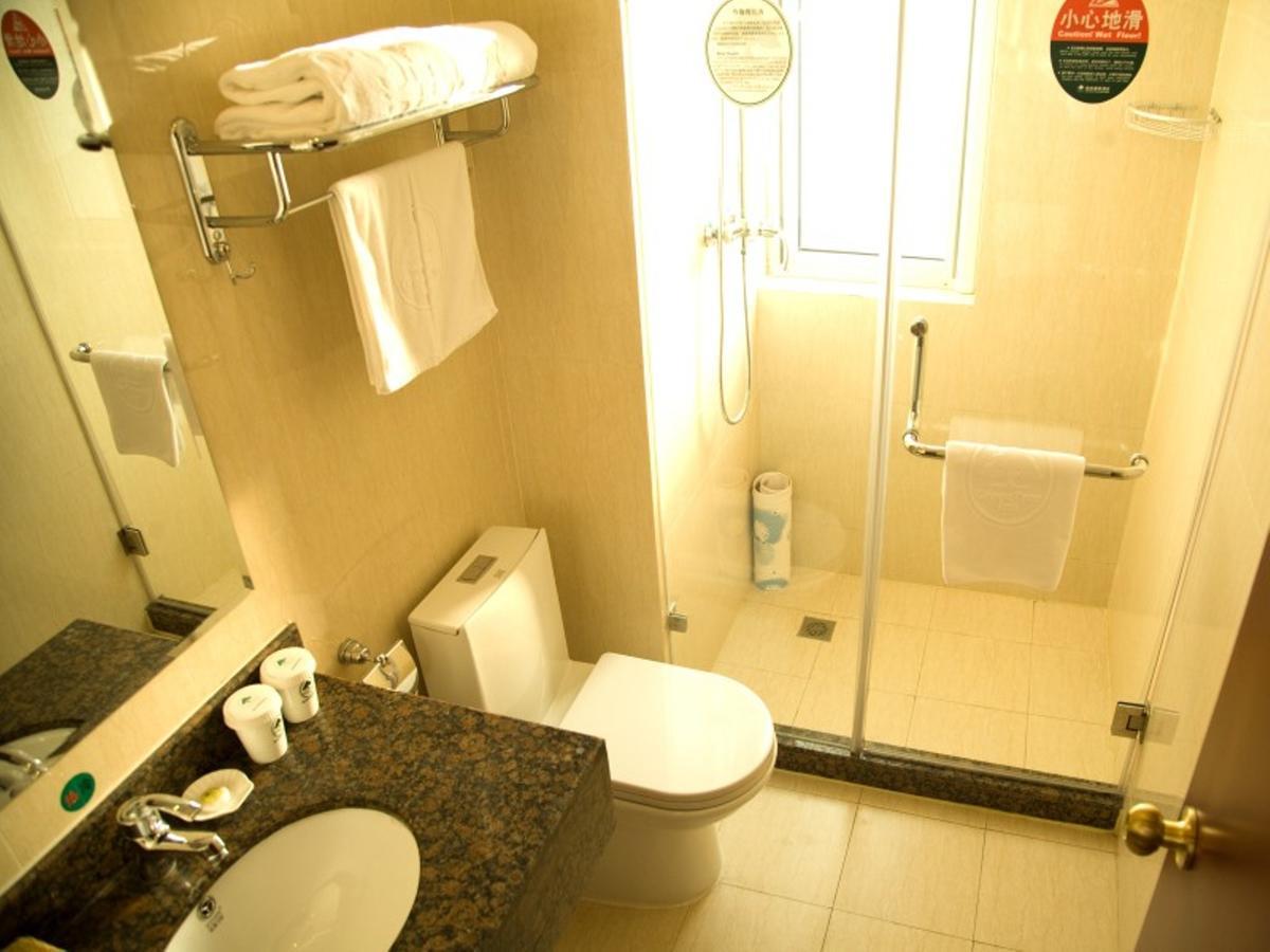 Greentree Inn Anhui Xuancheng Jixi Guangming Palace Business Hotel Esterno foto