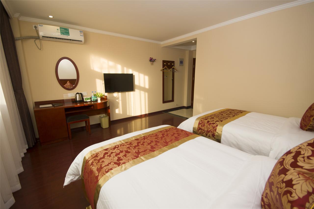 Greentree Inn Anhui Xuancheng Jixi Guangming Palace Business Hotel Esterno foto