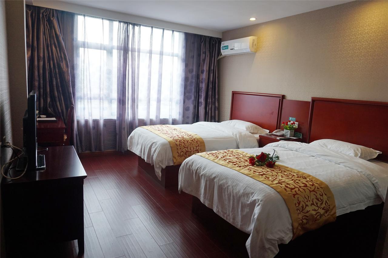 Greentree Inn Anhui Xuancheng Jixi Guangming Palace Business Hotel Esterno foto