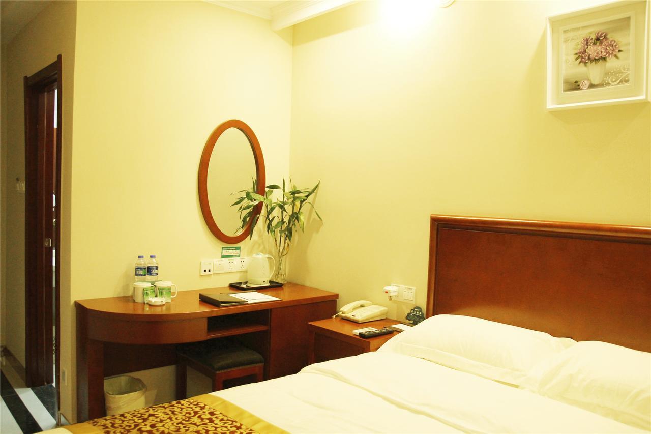 Greentree Inn Anhui Xuancheng Jixi Guangming Palace Business Hotel Esterno foto