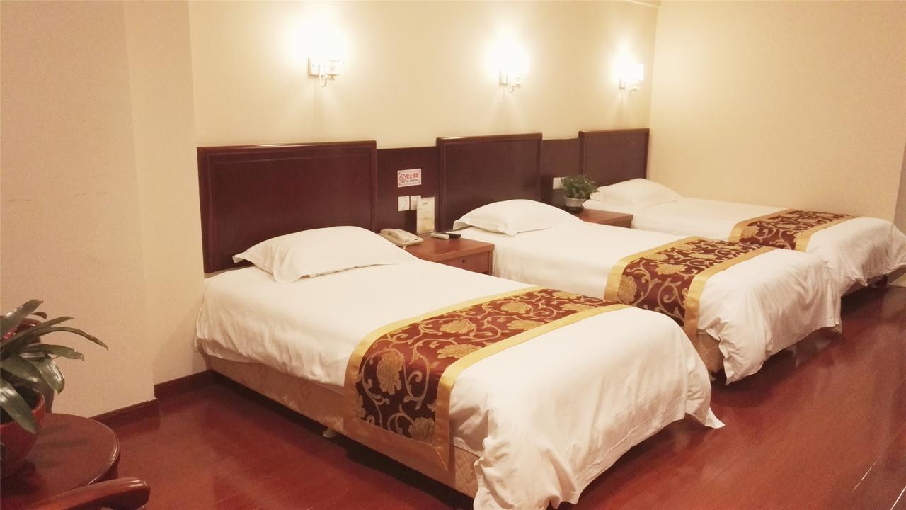 Greentree Inn Anhui Xuancheng Jixi Guangming Palace Business Hotel Esterno foto